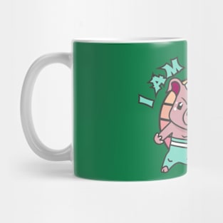 I am vegan. Mug